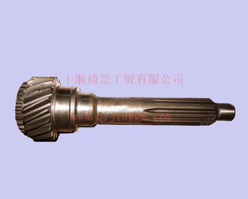 变速箱第一轴1700M6-031_东风天锦变速箱配件