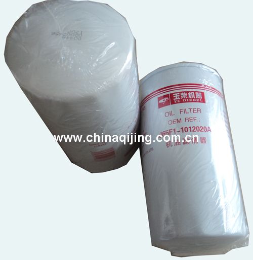 东风天龙雷诺发动机配件, J65F1-1012020A, 机滤总成