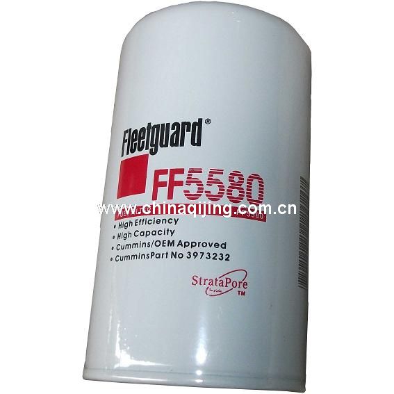 东风天锦货车配件, 东风康明斯发动机配件, 燃油滤清器, FF5580