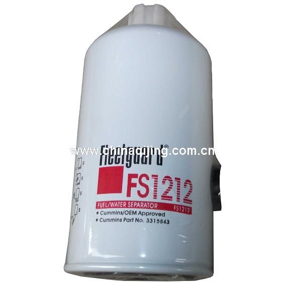 东风天龙前四后八配件, 东风康明斯发动机配件, 柴油滤清器, FS1212